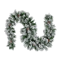 Northlight Angel Pine And Pine Cones Unlit Christmas Indoor Garland