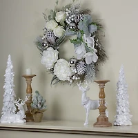Northlight Flocked Pine Grapevine Wreath
