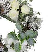 Northlight Flocked Pine Grapevine Wreath