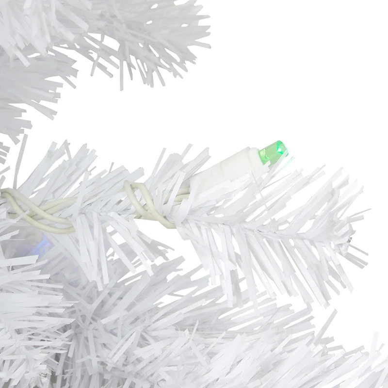 Northlight Snow White Pre-Lit Wreath
