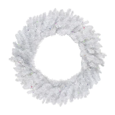 Northlight Snow White Pre-Lit Wreath