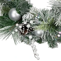 Northlight Flocked Pine Wreath