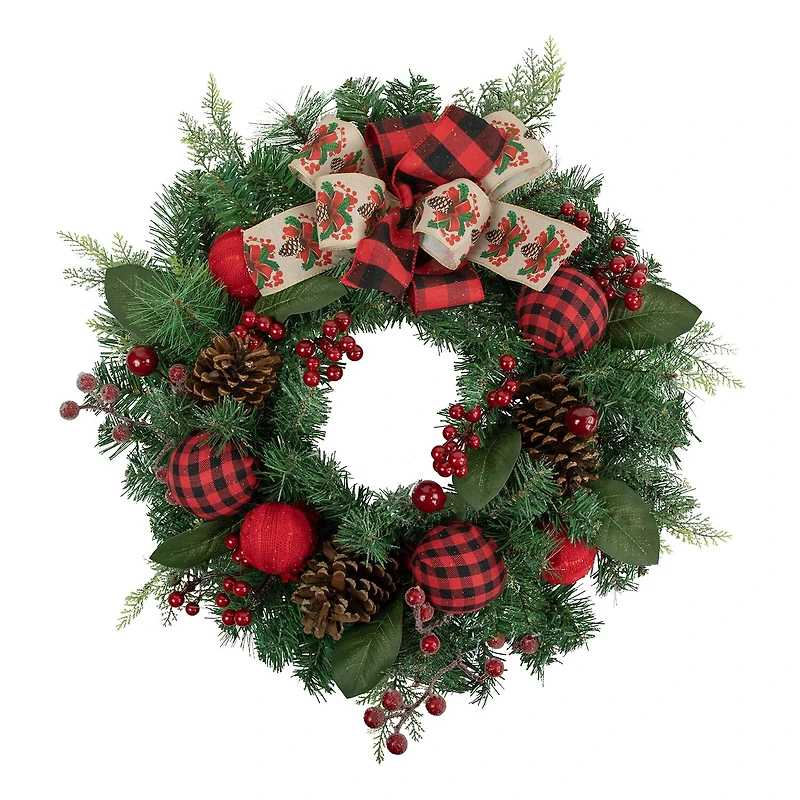 Northlight Pine Artificial Unlit Wreath