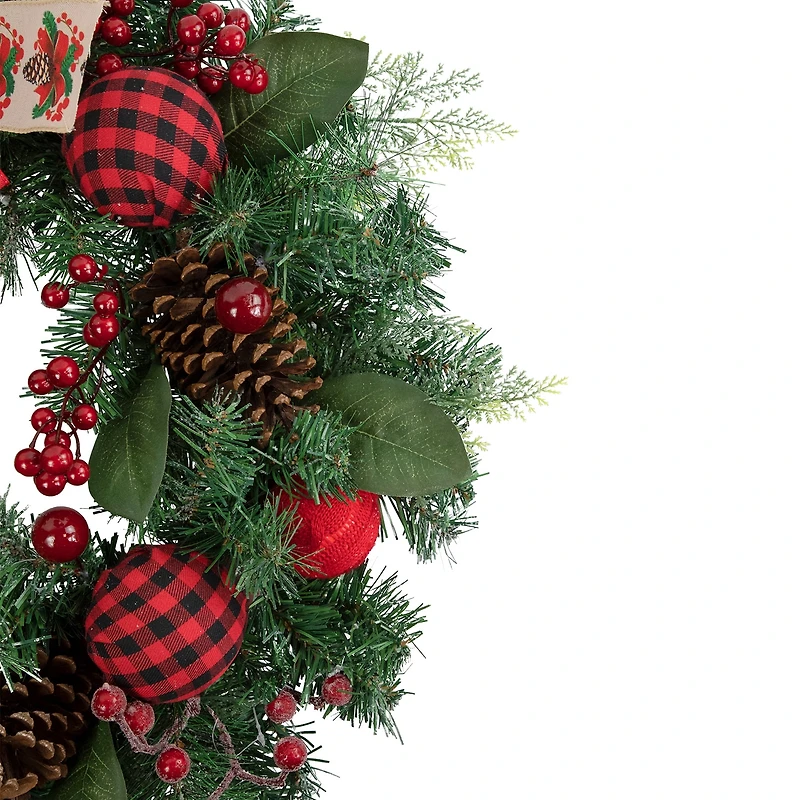 Northlight Pine Artificial Unlit Wreath