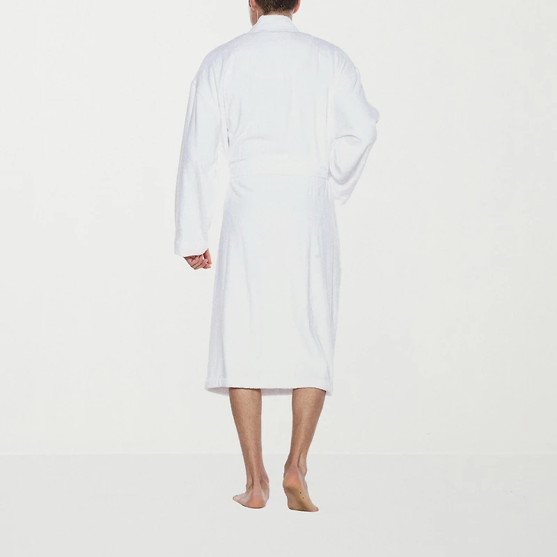 Residence Mens-Tall Terry Cloth Kimono Robe Long Sleeve Length