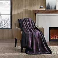 Eddie Bauer Cabin Plaid Cotton Flannel Lightweight Throw