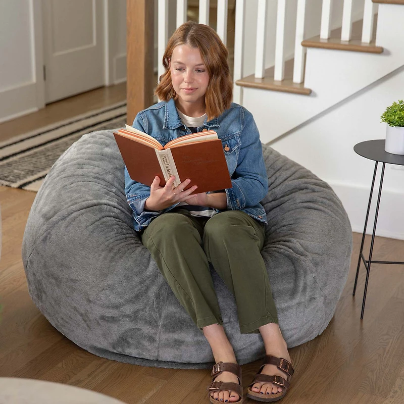 Duncan Furry Bean Bag Chair