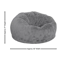 Duncan Furry Bean Bag Chair