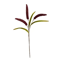 Nearly Natural Red Sorghum Stem Artificial Flowers