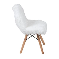 Zula Shaggy Dog Accent Chair for Kids
