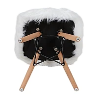 Zula Shaggy Dog Accent Chair for Kids