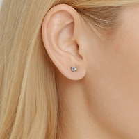 Grown Gorgeous (Vs2,F) 4 1/2 CT. T.W. Lab-Grown Diamond 14K Gold or Platinum 6.7mm Round Stud Earrings