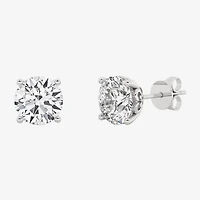Grown Gorgeous (Vs2/F) 2 1/4 CT. T.W. Lab-Grown Diamond 14K Gold or Platinum 6.8mm Round Stud Earrings