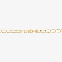 Unisex Adult 14K Gold 20 Inch Curb Chain Necklace
