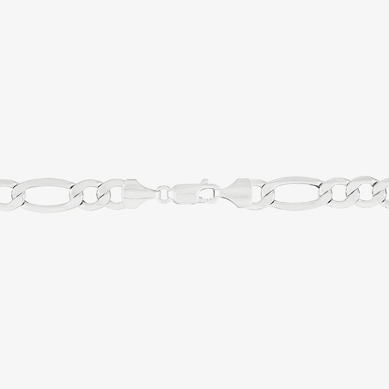 Made Italy Mens 10K Gold 22 Inch Link Necklace