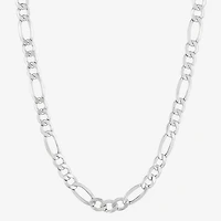 Made Italy Mens 10K Gold 22 Inch Link Necklace