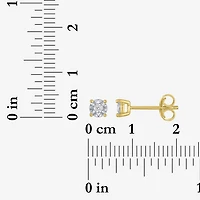 Yes, Please! Womens 1/10 CT. T.W. Lab Grown White Diamond 14K Gold Over Silver 2-pc. Jewelry Set