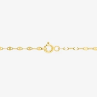 Yes, Please! (G-H, Si2-I1) Womens Lab Grown White Diamond Accent 14K Gold Over Silver Cross 18 Inch Pendant Necklace