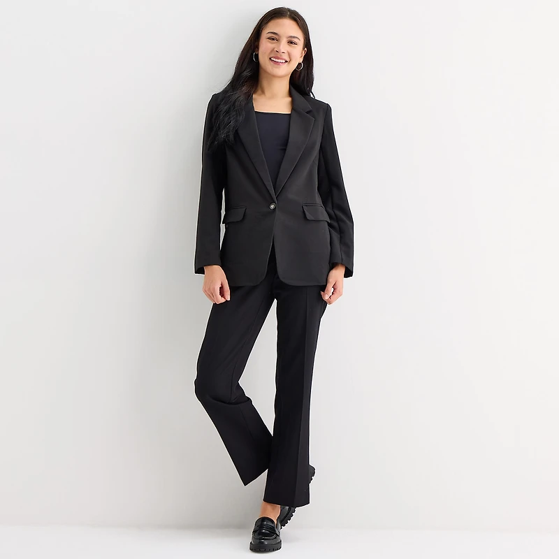 by&by Womens Juniors Regular Fit Blazer