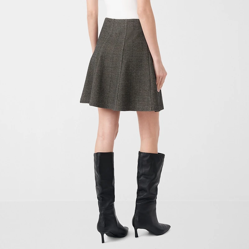 RM Rebecca Minkoff Womens Mid Rise Mini Flared Skirt
