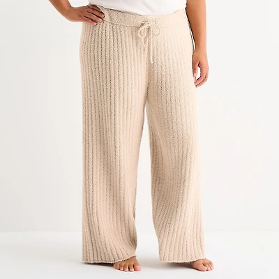 Ambrielle Womens Plus Pajama Pants