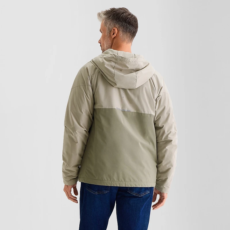 Spyder Mens Hooded Midweight Utility Jacket