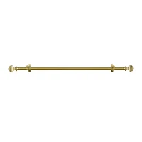 Buono II ¾" Adjustable Curtain Rod with Bach Finial