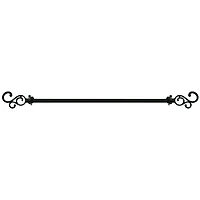 Buono II ¾" Adjustable Curtain Rod with Medley Finial