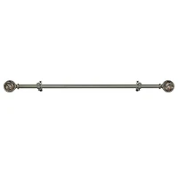 Buono II ¾" Adjustable Curtain Rod with Grace Finial