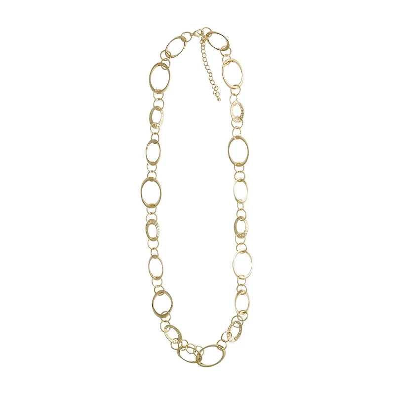 Bold Elements Womens 36 Inch Link Necklace
