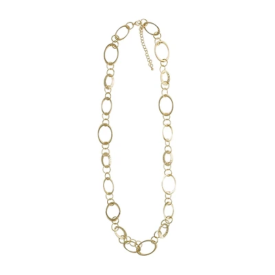 Bold Elements Womens 36 Inch Link Necklace