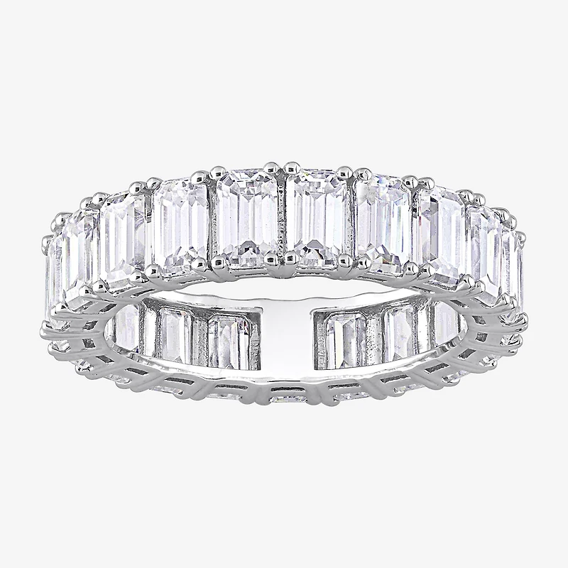 Womens 6 1/3 Ct. T.W. Lab Created White Moissanite 14K Gold Anniversary Engagement Ring