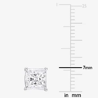 6 CT. T.W. Lab Created White Moissanite Sterling Silver 9mm Stud Earrings