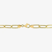 Womens 18K Gold Over Silver 20 Inch Link Necklace
