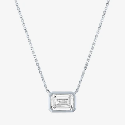 Diamond Addiction (G-H / Si2-I1) Womens 1 CT. T.W. Lab Grown White 14K Gold 18 Inch Pendant Necklace