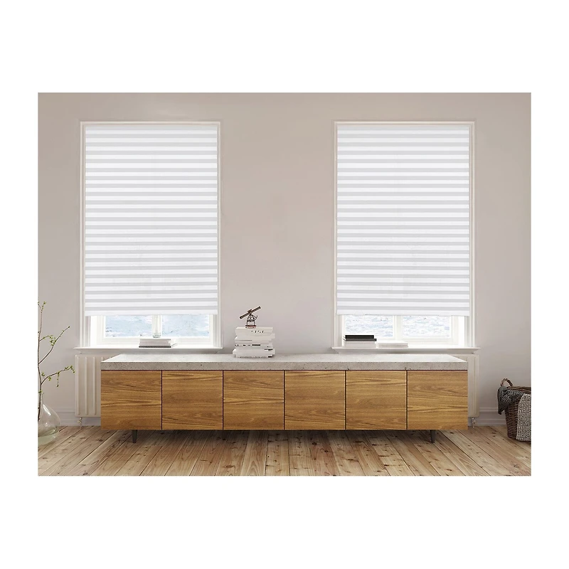 Lumi Home Furnishings Temporary Cordless Room Darkening Pleated Shade