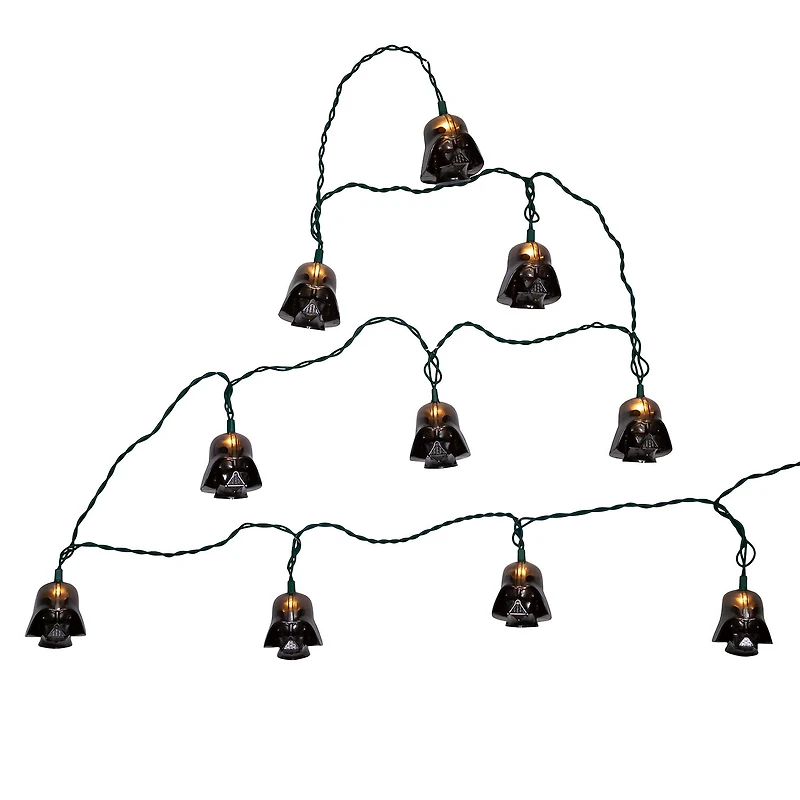 Kurt Adler Star Wars Ul 10 Light Darth Vader Lset String Lights