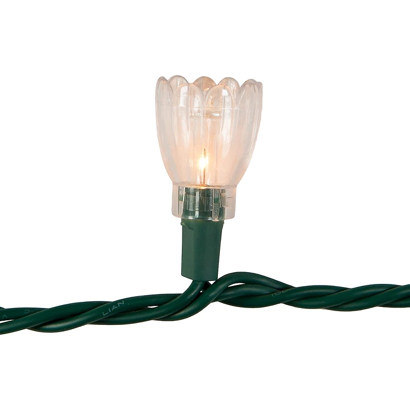 Kurt Adler Ul 35-Light Clear Tulip String Lights