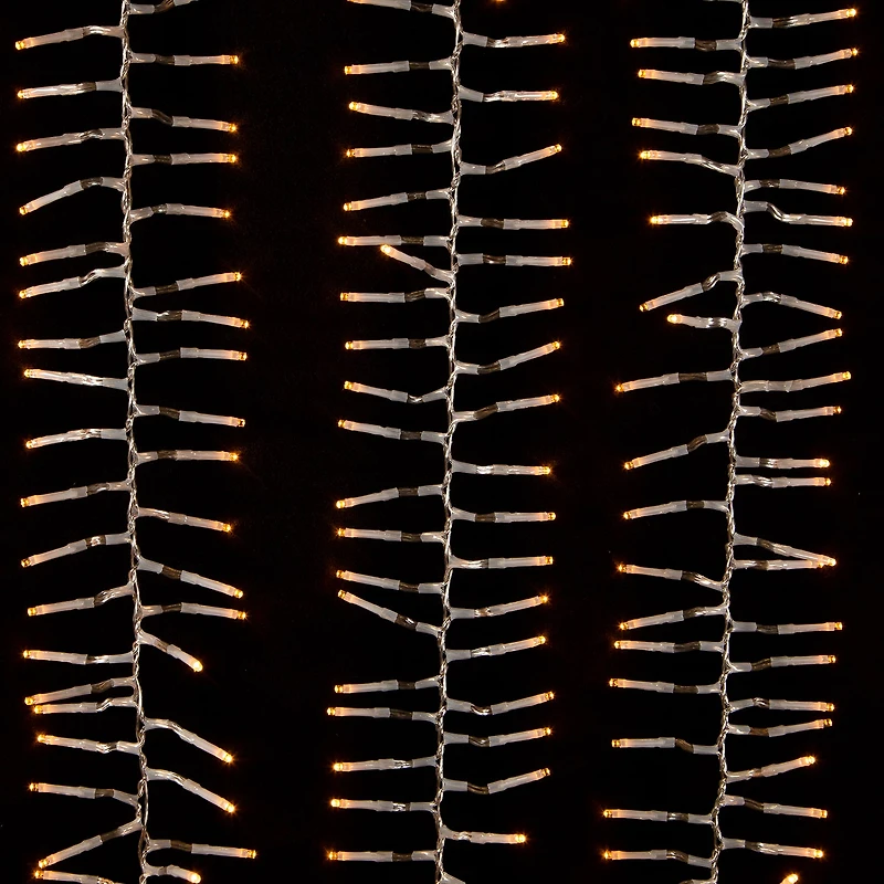 Kurt Adler 1000 Light 32.8-Foot Classic Led Cluster String Lights