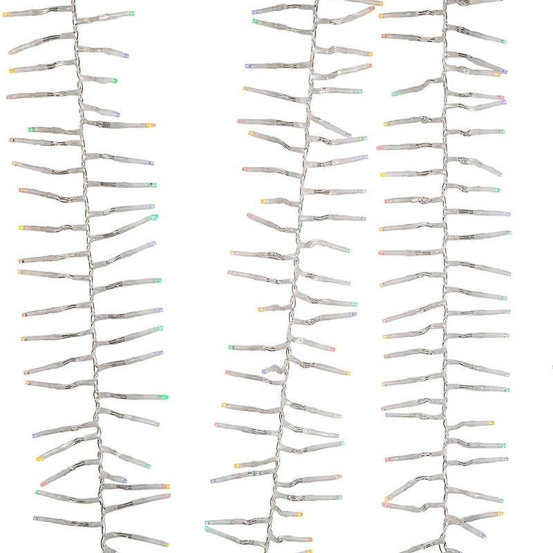 Kurt Adler 1000 Light 32.8-Foot Multi Led Cluster String Lights