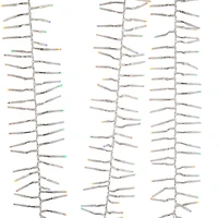Kurt Adler 1000 Light 32.8-Foot Multi Led Cluster String Lights