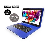 LINSAY® 10.1 Octa Core 128Gb Android 15 Tablet Keyboard