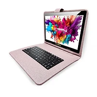 LINSAY® 10.1 Octa Core 128Gb Android 15 Tablet Keyboard