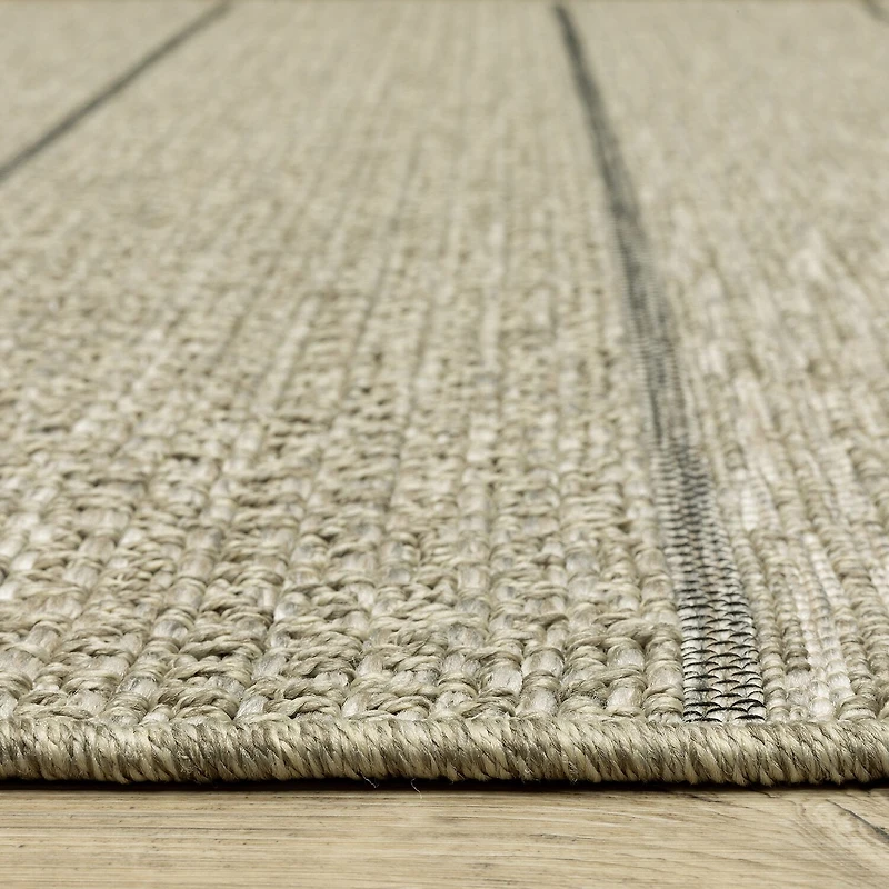 Covington Home Trinidad Stripe Indoor Outdoor Rectangular Area Rug