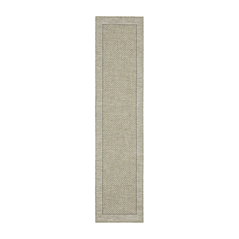 Covington Home Trinidad Casual Border 22"X90" Indoor Outdoor Rectangular Runner