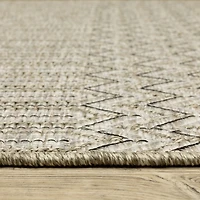 Covington Home Trinidad Woven Textured 22"X90" Indoor Outdoor Rectangular Runner