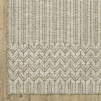 Covington Home Trinidad Woven Textured 22"X90" Indoor Outdoor Rectangular Runner
