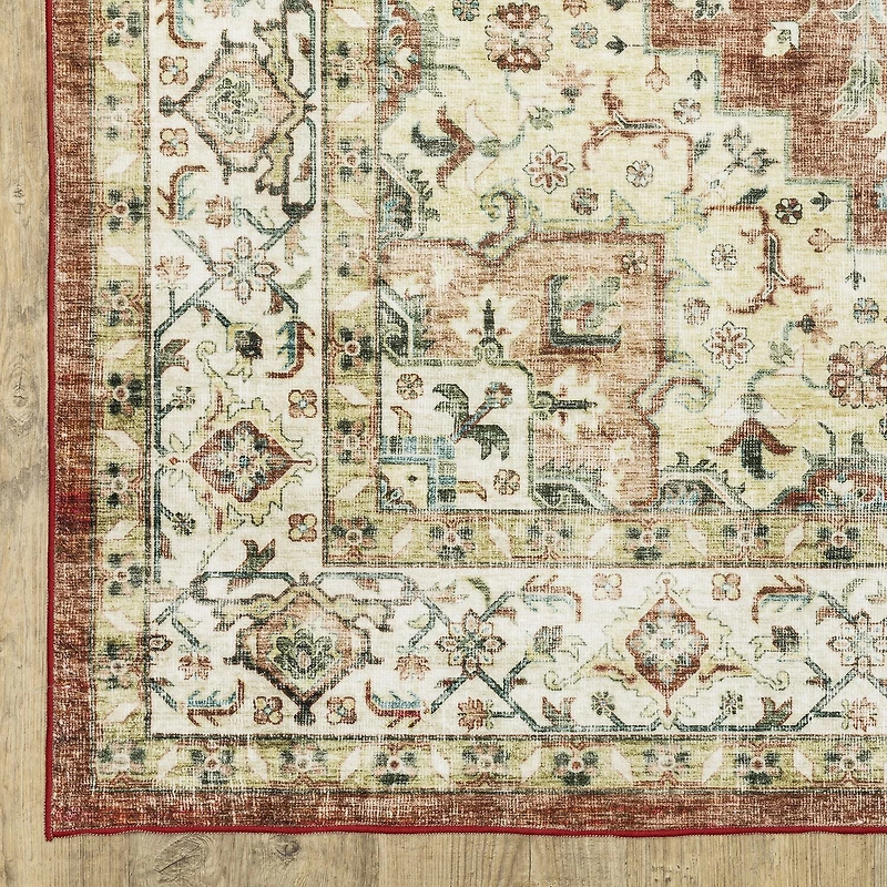 Covington Home Savannah Medallion 24"X96" Indoor Rectangular Runner