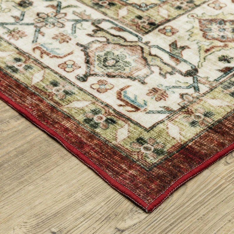 Covington Home Savannah Medallion Indoor Rectangular Accent Rug