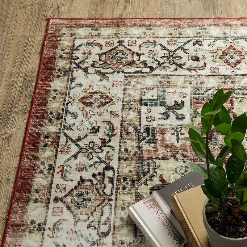 Covington Home Savannah Medallion Indoor Rectangular Area Rug